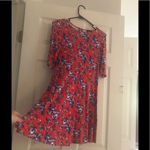 Cute floral ASOS skater dress